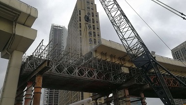 成都贝雷片出租有什么优势？工程临时钢结构租赁方案解析